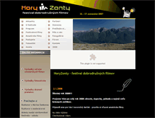 Tablet Screenshot of 2007.horyzonty.sk
